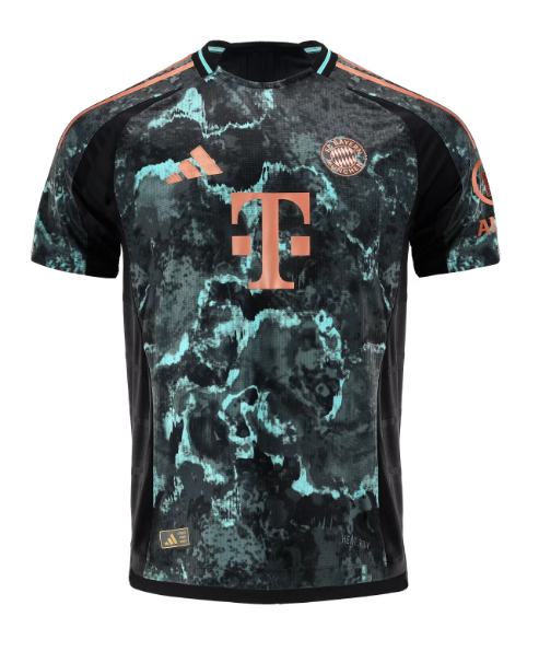 24/25赛季拜仁慕尼黑客场球衣