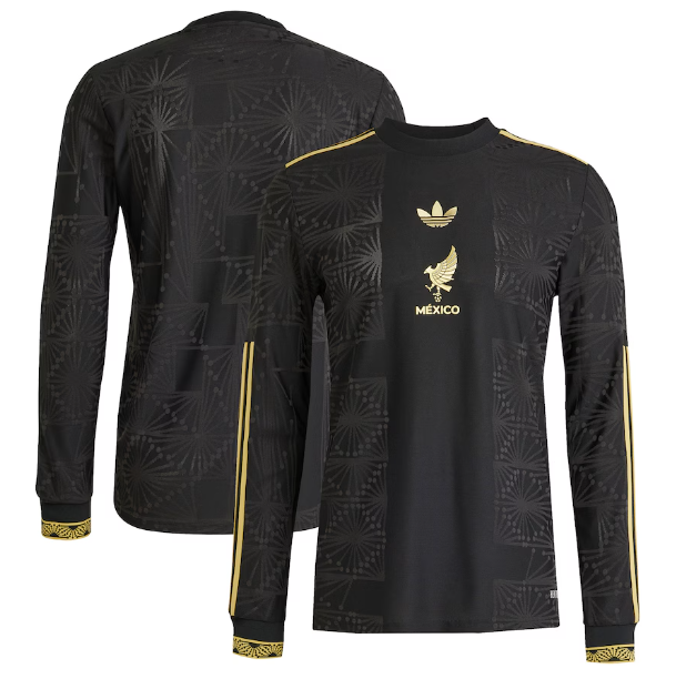 2025 Mexico Long Sleeve Gold Cup Shirt
