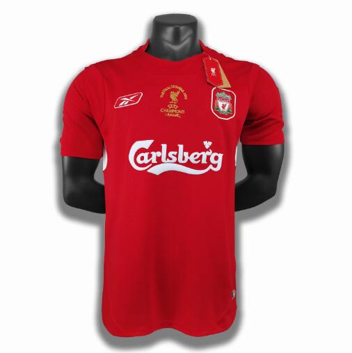 Customized 04/05 Liverpool Home Retro Jersey