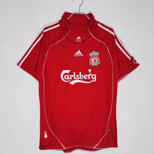 Customized 06/07 Liverpool Home Retro Jersey