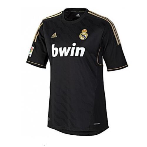 Customized 11/12 Real Madrid Away Black Jersey