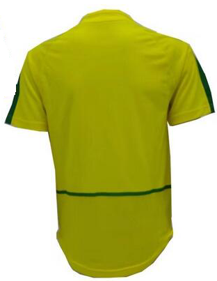 Brazil 2002 Home Retro Jersey
