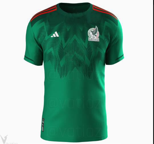 22/23赛季墨西哥主场球衣