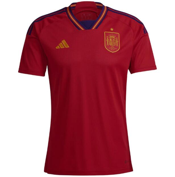 Customized 2022Spain Home Jersey