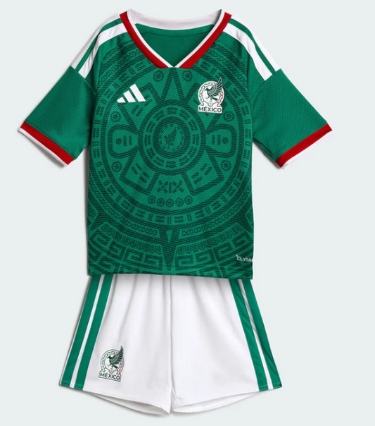 2026 World Cup Mexico Kids Kit  Home