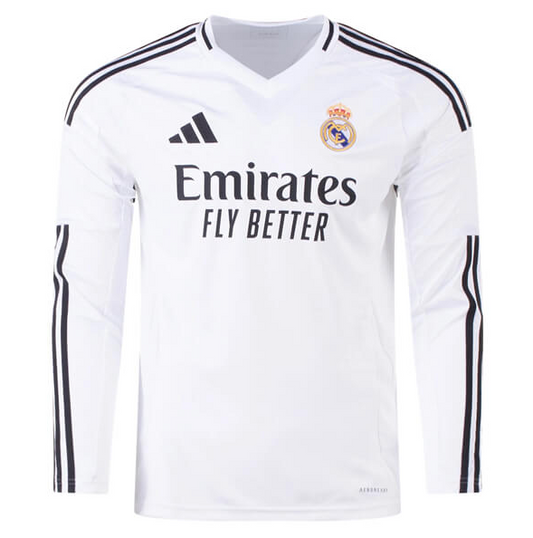 24/25 Real Home Jersey  Long sleeve