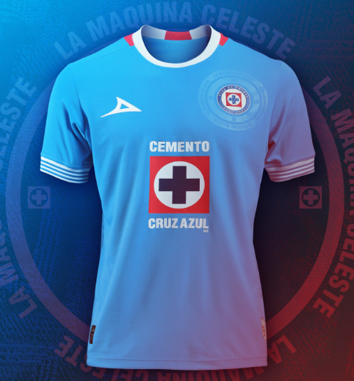 Customized 24/25  Cruz Azul Home Jersey