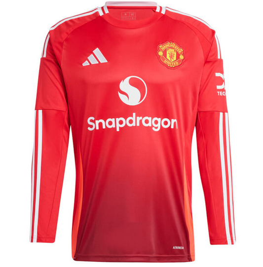 24/25 Manchester United Longsleeve Home Jersey