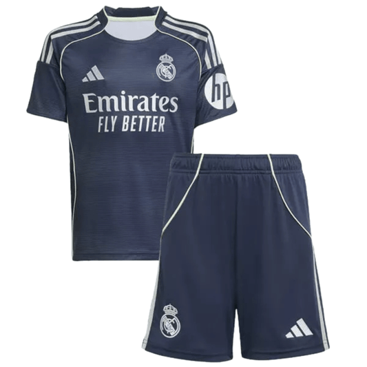 Real Madrid 25/26 Away Kids Kit
