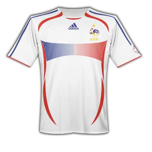 06 France Home Retro Jersey