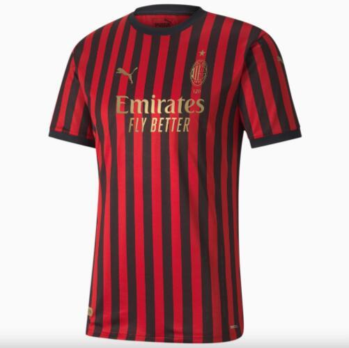 Customized AC Milan 120th Anniversary Jersey