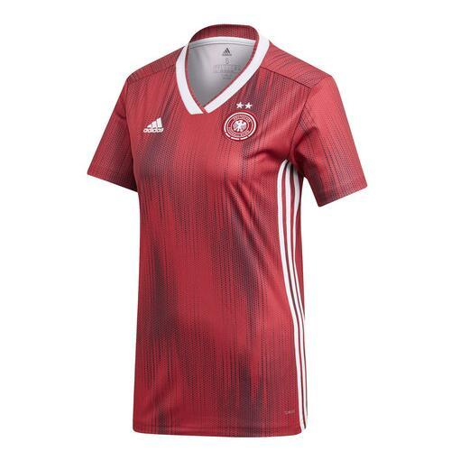 Women's Customized 2019 Germany Away Red Jersey