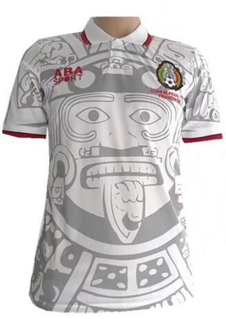 Mexico 1998 Away Men Soccer Retro Jersey