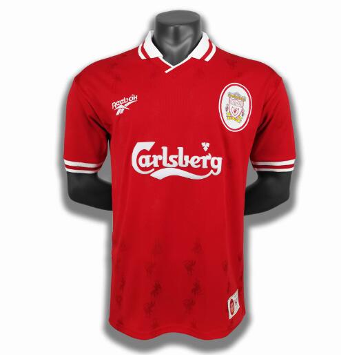 Customized 96/97  Liverpool Home Retro Jersey