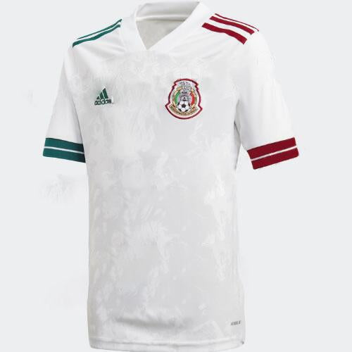 Customized 2019 Mexico Away White Jersey