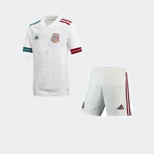 Customized 2019 Mexico Away White Kids Kit