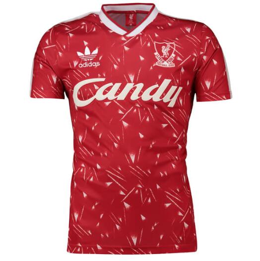 Customized89/91 Liverpool Home Retro Jersey